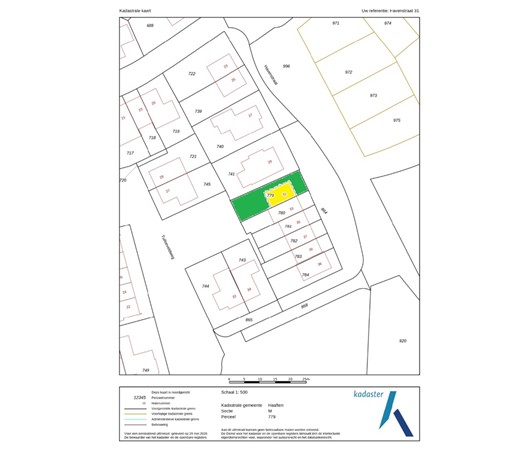 Floorplan - Havenstraat 31, 4176 BW Tuil